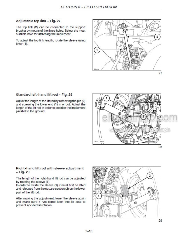Photo 1 - New Holland T4.55 T4.65 T4.75 Powerstar Series Operators Manual Tractor 84343404