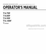 Photo 4 - New Holland T4.75F T4.85F T4.95F T4.105F Operators Manual Tractor