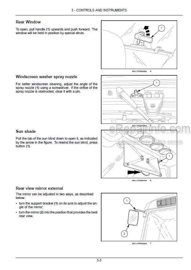 Photo 1 - New Holland T4.75F T4.85F T4.95F T4.105F Operators Manual Tractor
