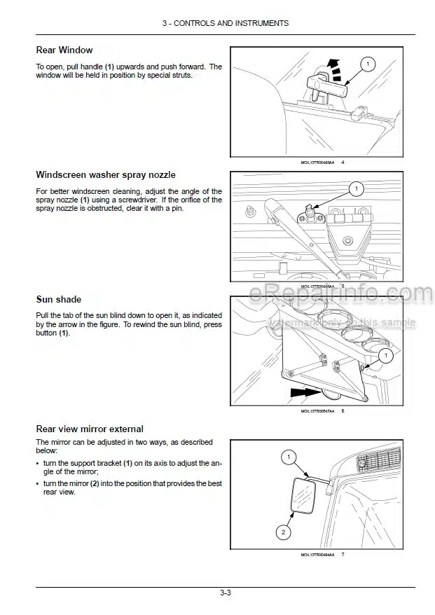 Photo 1 - New Holland T4.75F T4.85F T4.95F T4.105F Operators Manual Tractor