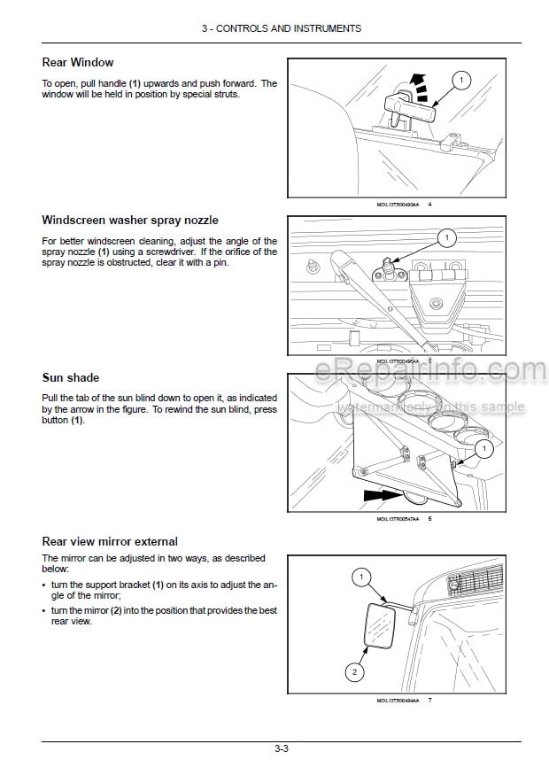 Photo 1 - New Holland T4.75V T4.85V T4.95V T4.105V Operators Manual Tractor 47768366