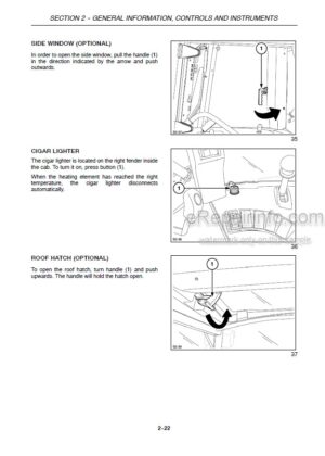 Photo 7 - New Holland T4.75 Operators Manual Tractor