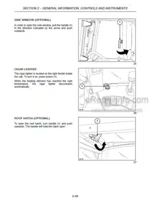 Photo 6 - New Holland T4.65V T4.75V T4.85V T4.95V T4.105V Operators Manual Tractor 48077130