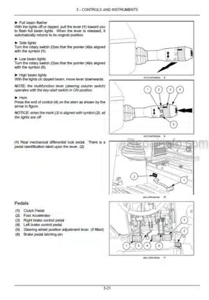 Photo 7 - New Holland T4.75 T4.85 T4.95 T4.105 T4.115 Operators Manual Tractor 48071323