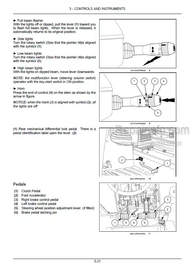 Photo 1 - New Holland T4.75 T4.85 T4.95 T4.105 T4.115 Operators Manual Tractor 48071323