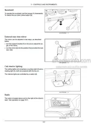 Photo 1 - New Holland T4.80F T4.90F T4.100F T4.110F Operators Manual Tractor