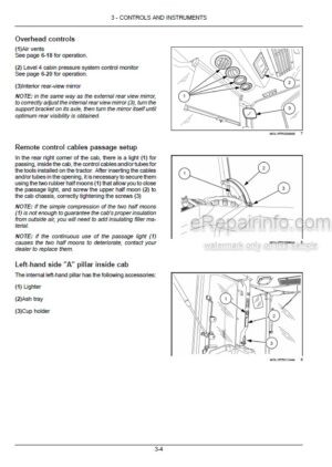Photo 7 - New Holland T7.220 T7.235 T7.250 T7.260 T7.270 Sidewinder II Auto Command Power Command Operators Manual Tractor January June 2012