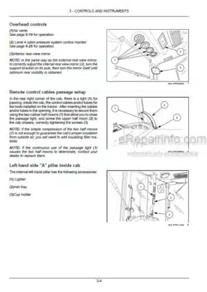 Photo 3 - New Holland T4.80LP T4.90LP T4.100LP T4.110LP With PIN Operators Manual Tractor