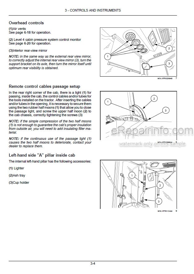 Photo 1 - New Holland T4.80LP T4.90LP T4.100LP T4.110LP With PIN Operators Manual Tractor
