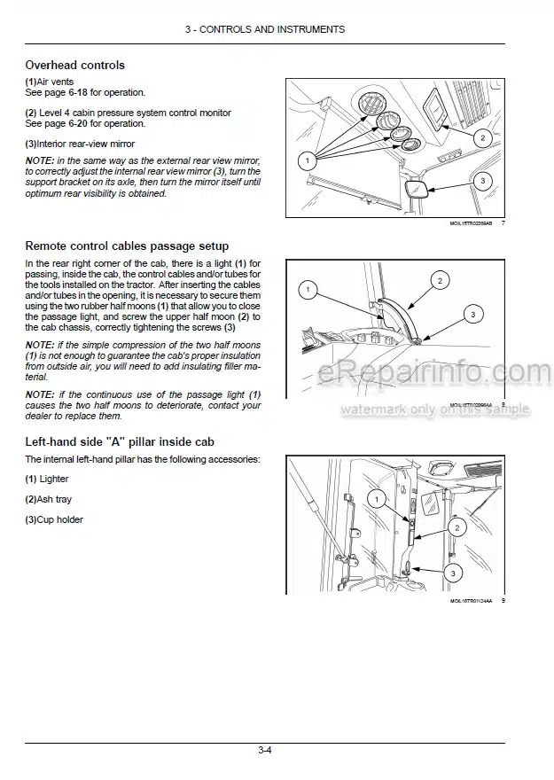 Photo 1 - New Holland T4.80LP T4.90LP T4.100LP T4.110LP With PIN Operators Manual Tractor
