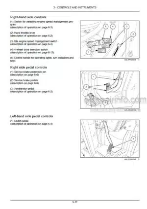 Photo 3 - New Holland T4.80N T4.90N T4.100N T4.110N With PIN Operators Manual Tractor