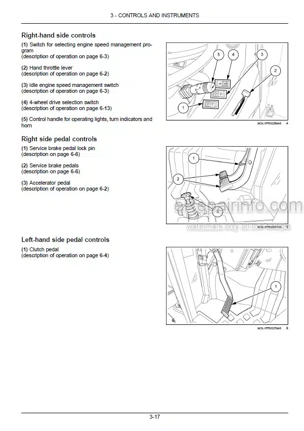 Photo 1 - New Holland T4.80N T4.90N T4.100N T4.110N With PIN Operators Manual Tractor