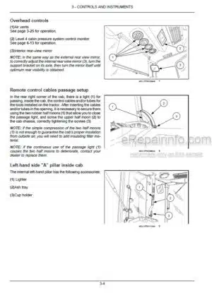 Photo 2 - New Holland T4.80N T4.90N T4.100N T4.110N Operators Manual Tractor
