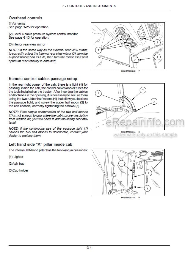 Photo 1 - New Holland T4.80N T4.90N T4.100N T4.110N Operators Manual Tractor