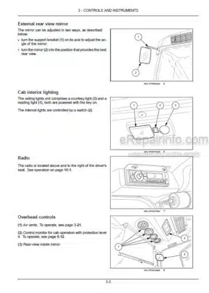 Photo 2 - New Holland T4.80V T4.90V T4.100V T4.110V Operators Manual Tractor