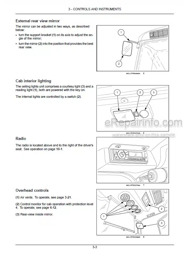 Photo 1 - New Holland T4.80V T4.90V T4.100V T4.110V Operators Manual Tractor