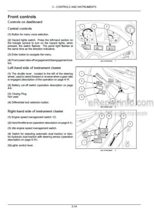 Photo 7 - New Holland T3.50F Operators Manual Tractor 48154642