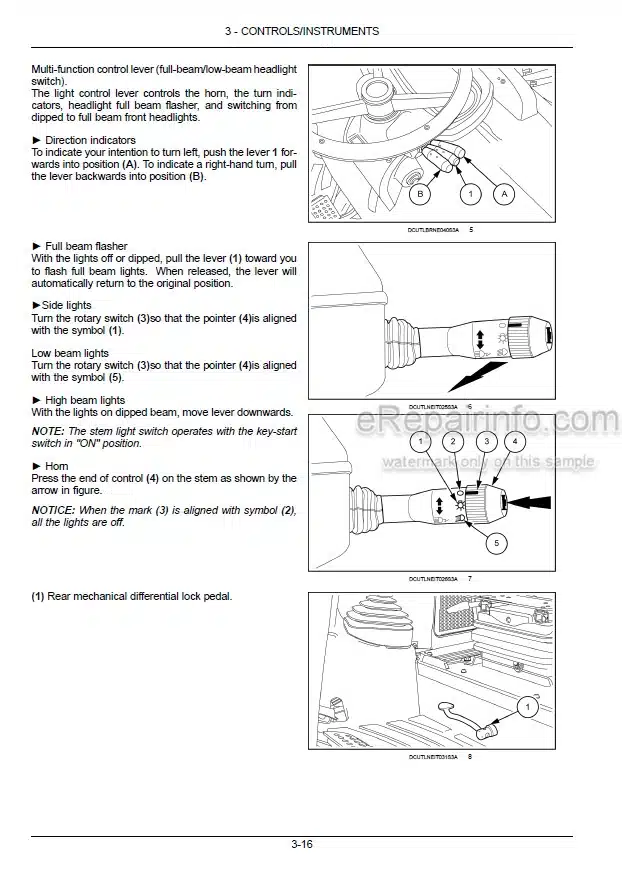 Photo 1 - New Holland T4.85 T4.95 T4.105 Operators Manual Tractor
