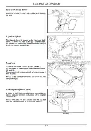 Photo 2 - New Holland T5.100 T5.110 T5.120 Electro Command Operators Manual Tractor