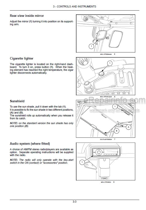Photo 1 - New Holland T5.100 T5.110 T5.120 Electro Command Operators Manual Tractor
