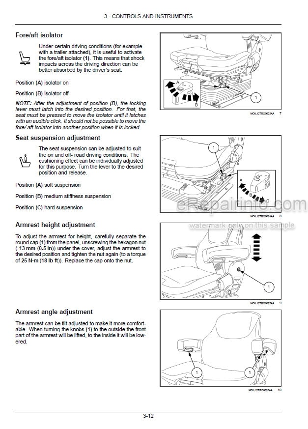 Photo 1 - New Holland T5.100 T5.110 T5.120 Electro Command Operators Manual Tractor
