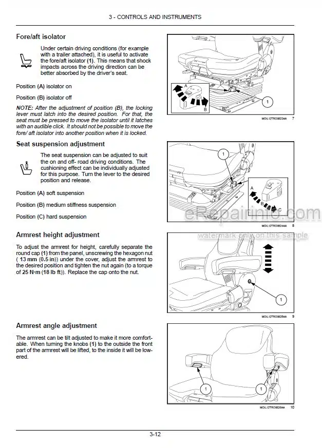 Photo 1 - New Holland T5.100 T5.110 T5.120 Electro Command Operators Manual Tractor