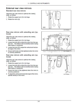 Photo 4 - New Holland T5.110 T5.120 Electro Command Operators Manual Tractor 51517456