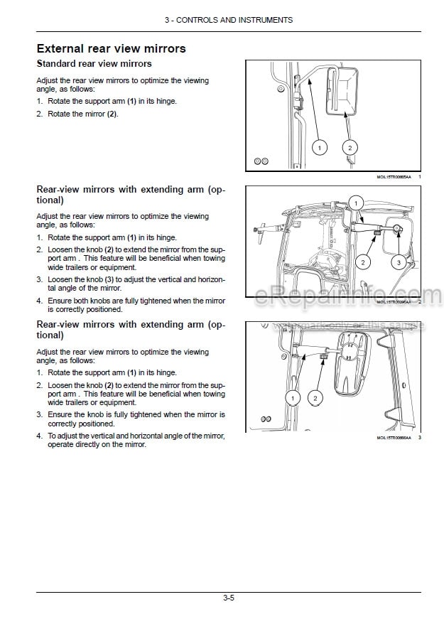 Photo 1 - New Holland T5.110 T5.120 Electro Command Operators Manual Tractor 51517456
