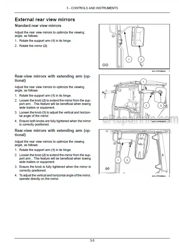 Photo 1 - New Holland T5.110 T5.120 Electro Command Operators Manual Tractor 51517456