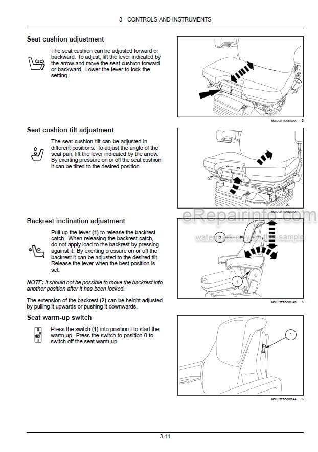 Photo 1 - New Holland T5.110 T5.120 Electro Command Operators Manual Tractor 51537376