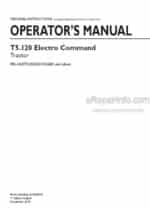 Photo 3 - New Holland T5.120 Electro Command Operators Manual Tractor 51524834