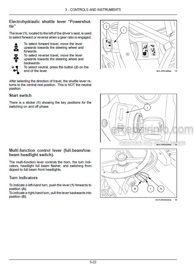 Photo 1 - New Holland T5.75 T5.85 T5.95 T5.105 T5.115 Operators Manual Tractor