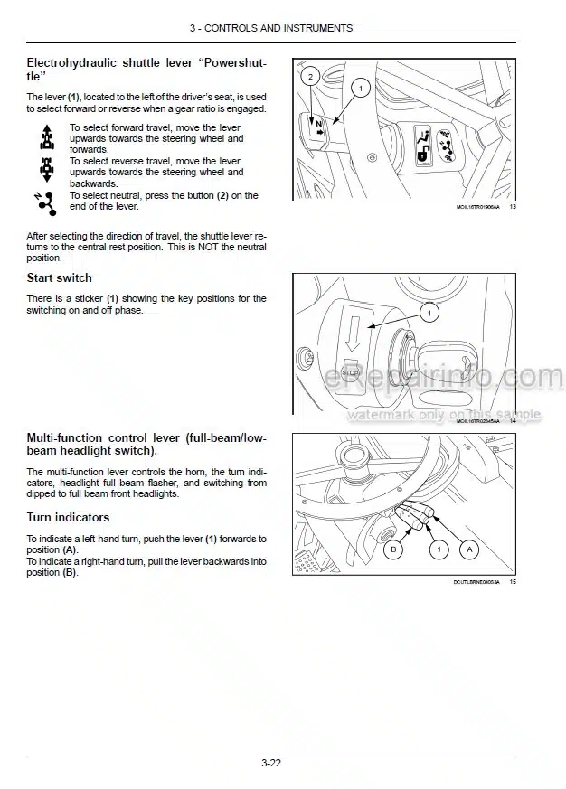Photo 1 - New Holland T5.75 T5.85 T5.95 T5.105 T5.115 Operators Manual Tractor