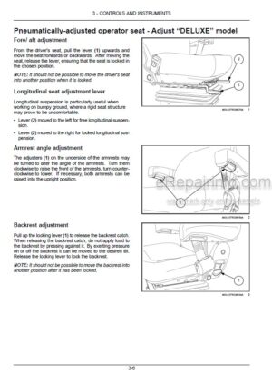 Photo 6 - New Holland T6.120 T6.140 T6.150 T6.155 T6.160 T6.165 T6.175 Operators Manual Tractor