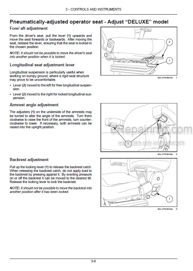 Photo 1 - New Holland T5.90 T5.100 T5.110 Electro Command S Operators Manual Tractor 51599081