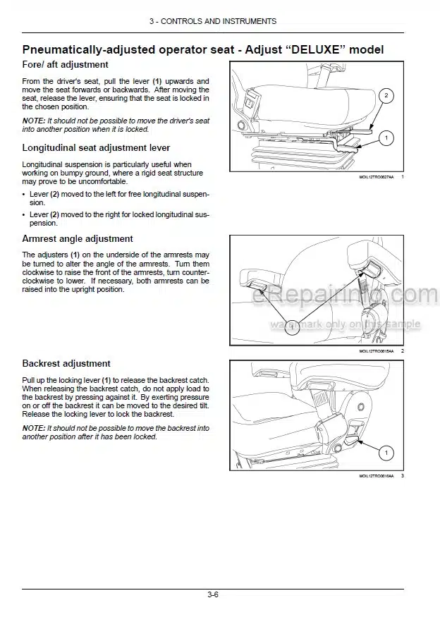 Photo 1 - New Holland T5.90 T5.100 T5.110 Electro Command S Operators Manual Tractor 51599081