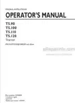 Photo 4 - New Holland T5.90 T5.100 T5.110 T5.120 Operators Manual Tractor 51594058