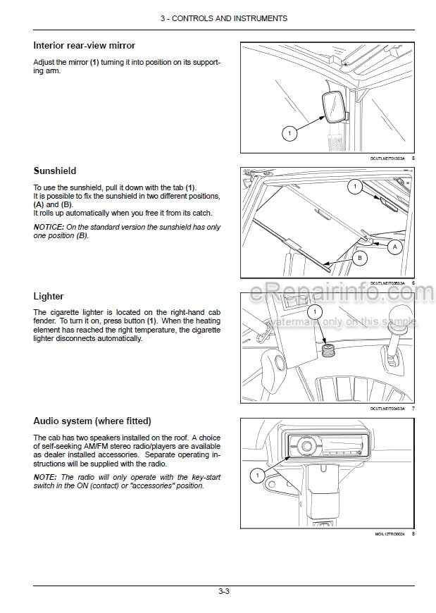 Photo 1 - New Holland T5.90 T5.100 T5.110 T5.120 Operators Manual Tractor 51640945