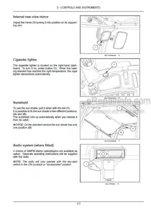 Photo 4 - New Holland T5.95 T5.105 T5.115 Electro Command Operators Manual Tractor