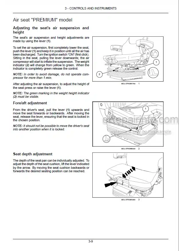 Photo 1 - New Holland T5.95 T5.105 T5.115 Operators Manual Tractor
