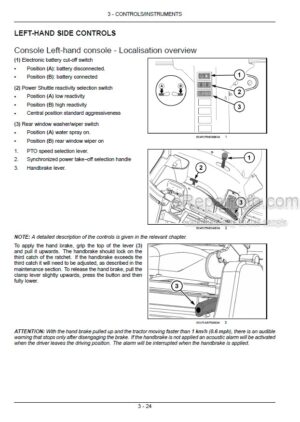 Photo 2 - New Holland T5.95 T5.105 T5.115 Operators Manual Tractor 84495669