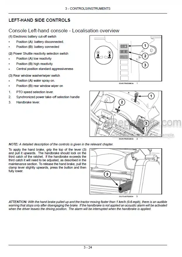 Photo 1 - New Holland T5.95 T5.105 T5.115 Operators Manual Tractor 84495669