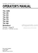 Photo 3 - New Holland T6.125S T6.145 T6.155 T6.165 T6.175 T6.160 T6.180 Standard Stage IV Operators Manual Tractor 51550412