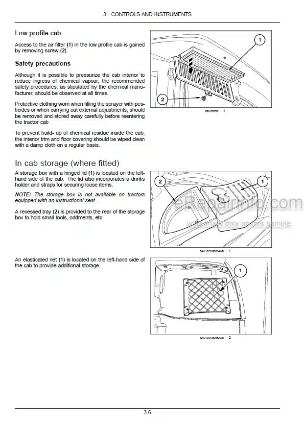 Photo 1 - New Holland T6.125S T6.145 T6.155 T6.165 T6.175 T6.180 Stage IV Operators Manual Tractor 48039757