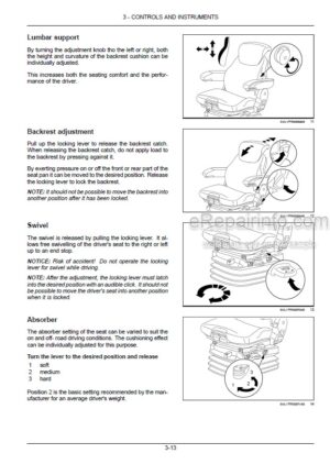 Photo 7 - New Holland T5.95 T5.105 T5.115 Operators Manual Tractor