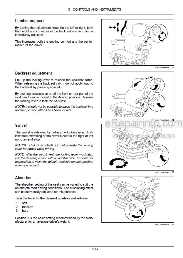 Photo 1 - New Holland T6.125S T6.145 T6.155 T6.165 T6.175 T6.160 T6.180 Standard Tier 4B Final Operators Manual Tractor