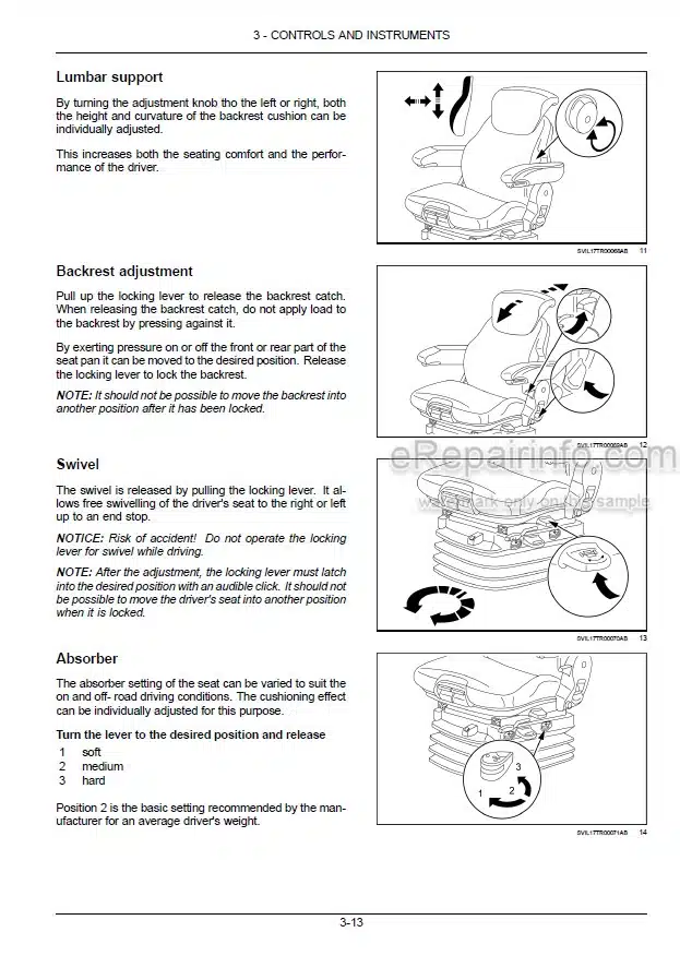 Photo 1 - New Holland T6.125S T6.145 T6.155 T6.165 T6.175 T6.160 T6.180 Standard Tier 4B Final Operators Manual Tractor