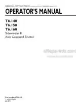 Photo 3 - New Holland T6.140 T6.150 T6.160 Sidewinder II Auto Command Operators Manual Tractor 47568319