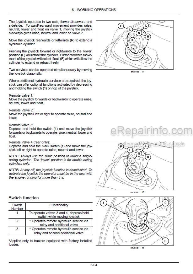 Photo 1 - New Holland T6.140 T6.150 T6.160 Sidewinder II Auto Command Operators Manual Tractor 47568319