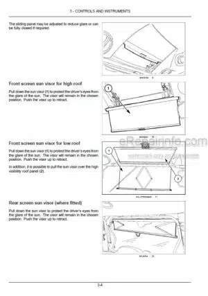 Photo 3 - New Holland T6.140 T6.150 T6.160 Sidewinder II Auto Command Operators Manual Tractor